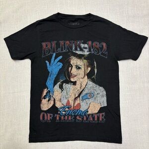 Blink-182 Black Graphic Women's Short Sleeve Tee
